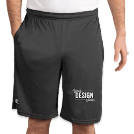 Russell Athletic Essential Performance Shorts with Pockets - Color: Stealth
