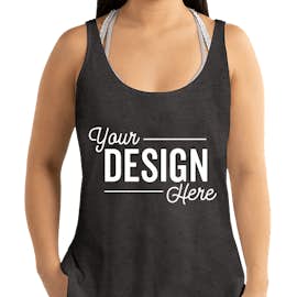 Next Level Women's Festival Side Slit Tank - Color: Charcoal