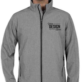 Port Authority Core Fleece Lined Soft Shell Jacket - Color: Pearl Grey Heather