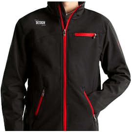 Spyder Transport Soft Shell Jacket - Color: Black / Red