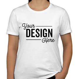 Canada - Anvil Women's Jersey T-shirt - Color: White