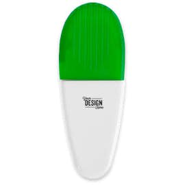 Magnetic Chip Clip with Grip - Color: White / Translucent Green