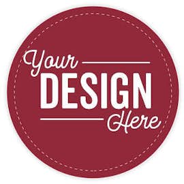 Full Color 3 in. Circle Magnet - Color: Maroon