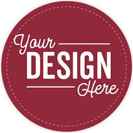 Full Color 3 in. Circle Magnet - Color: Maroon