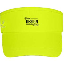 Team 365 Headsweats Performance Running Visor - Color: Sport Safety Yellow