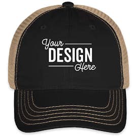 District Super Soft Trucker Hat - Color: Black / Khaki