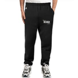 Russell Athletic Dri Power Closed Bottom Sweatpants - Color: Black