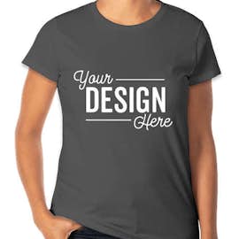 Anvil Women's Jersey T-shirt - Color: Charcoal