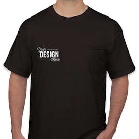 Canada - Gildan Ultra Cotton Pocket T-shirt - Color: Black