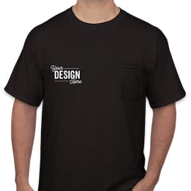 Canada - Gildan Ultra Cotton Pocket T-shirt - Color: Black