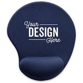 Wrist Rest Gel Mouse Pad - Color: Blue