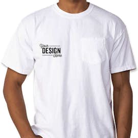 Comfort Colors 100% Cotton Pocket T-shirt