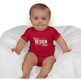 Canada - Rabbit Skins Baby Bodysuit - Color: Red