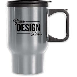 16 oz. Laguna Travel Mug - Color: Stainless Steel