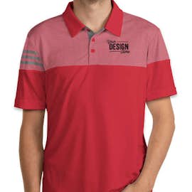 Adidas 3-Stripes Performance Polo - Color: Power Red
