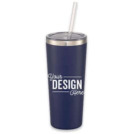 22 oz. Thor Copper Vacuum Insulated Tumbler - Color: Navy