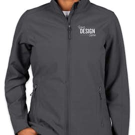 Port Authority Women's Core Fleece Lined Soft Shell Jacket - Color: Battleship Grey