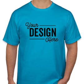 Canada - Anvil Jersey T-shirt - Color: Caribbean Blue