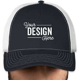 Canada - Richardson Five-Panel Snapback Trucker Hat - Color: Navy / White