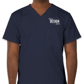 Cherokee Workwear Revolution One-Pocket Scrub Top - Color: Navy