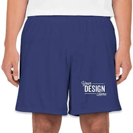 High Five Contrast Performance Shorts - Color: Royal / White