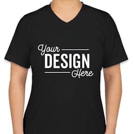 Canada - Team 365 Women's Zone V-Neck Performance Shirt - Color: Black