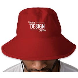 New Era Hex Era Bucket Hat - Color: Scarlet