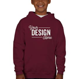 Jerzees Youth Nublend 50/50 Pullover Hoodie - Color: Maroon