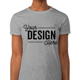 Gildan Ultra Cotton Women's T-shirt - Color: Sports Grey