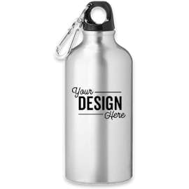 17 oz. Shorty Aluminum Water Bottle - Color: Silver