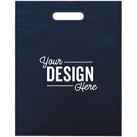 Freedom Heat Seal Non-Woven Tote - Color: Navy Blue