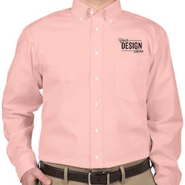 Devon & Jones Solid Dress Shirt - Color: Pink