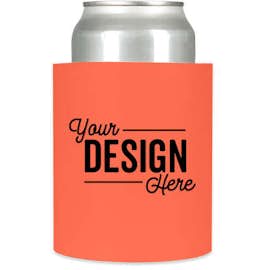 Foam Can Cooler - Color: Orange