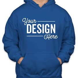 Gildan Midweight 50/50 Pullover Hoodie - Color: Royal