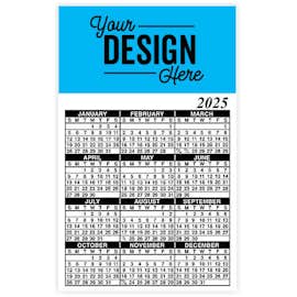 Full Color Calendar Magnet - .036" - Color: Columbia Blue