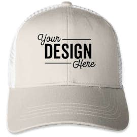 Econscious Organic/Recycled Trucker Hat - Color: Dolphin / White