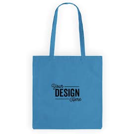 Promotional Non-Woven Convention Tote - Color: Process Blue