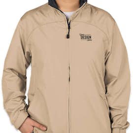 North End Women's Full Zip Hooded Jacket - Color: Putty