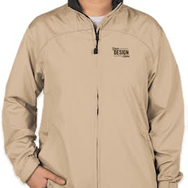 North End Women's Full Zip Hooded Jacket - Color: Putty