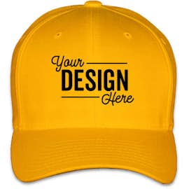 Yupoong Twill Flexfit Hat - Color: Gold