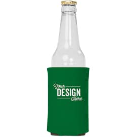 Foldable Bottle Cooler - Color: Kelly Green