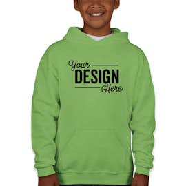 Jerzees Youth Nublend 50/50 Pullover Hoodie - Color: Kiwi