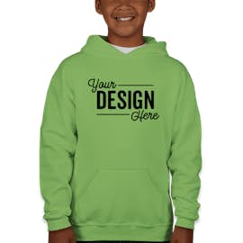 Jerzees Youth Nublend 50/50 Pullover Hoodie - Color: Kiwi