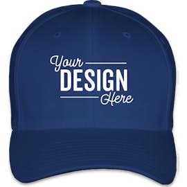 Yupoong Twill Flexfit Hat - Color: Royal