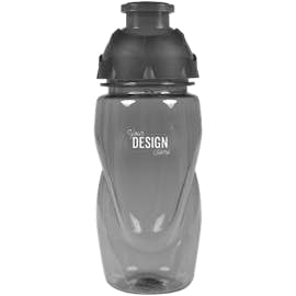 17 oz. Gobi Flip-Top Sports Bottle - Color: Transparent Black