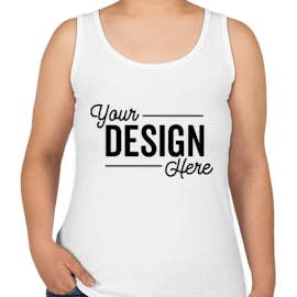 Anvil Women's Jersey Tank - Color: White