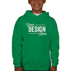 Jerzees Youth Nublend 50/50 Pullover Hoodie - Color: Kelly