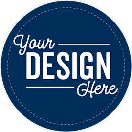 Full Color 2.5 in. Circle Roll Labels (500 per roll) - Color: Navy