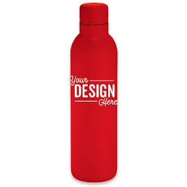 17 oz. Thor Matte Copper Vacuum Insulated Water Bottle - Color: Red