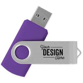 Rotate USB Flash Drive 8GB - Color: Violet